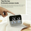 Q5 Multi-function LED Display Electronic Alarm Clock (White)