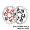 ZTTO Mountain Bike Disc Brake Disc Six Nail 180mm(Black)
