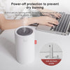 750ml Large Capacity Air Humidifier USB Rechargeable Wireless Ultrasonic Aroma Essential Oil Diffuser(White)