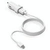 IVON CC13 QC 3.0 Fast Charging Car Charger Set with Micro USB Charging Cable (White)