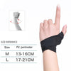 Volleyball Badminton Tendon Sheath Wristband Thin Wrist Sprain Thumb Cover, Specification: MLeft Hand