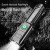 SMILING SHARK 622A Telescopic Focusing Three-gear Bright LED Flashlight