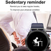 ET310 1.39 inch IPS Screen IP67 Waterproof Silicone Band Smart Watch, Support Body Temperature Monitoring / ECG (Red)