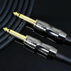 KGR Guitar Cable Keyboard Drum Audio Cable, Specification: 20m(Double Elbow Jack)