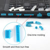 13 in 1 Universal Silicone Anti-Dust Plugs for Laptop(Transparent)