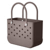 Outdoor EVA Hole Waterproof Bag Beach Bags(Brown)