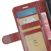 For Alcatel 1SE  2020 R64 Texture Single Horizontal Flip Protective Case with Holder & Card Slots & Wallet& Photo Frame(Brown)