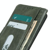 For Alcatel 1SE 2020 Mirren Crazy Horse Texture Horizontal Flip Leather Case with Holder & Card Slots & Wallet(Dark Green)