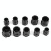 10 In 1 Damaged Nut Bolt Extractor Sleeve Hex Nut Removal Tool, Style:High Style