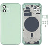 iPhone 12 Back Cover Green with SIM Tray & Lens