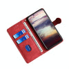 For Asus Zenfone 9 Skin Feel Magnetic Buckle Leather Phone Case(Red)