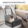 Dog Car Basket | Foldable, Waterproof | Black | FunAdd