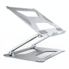 Boneruy P18 Ergonomic Desk Aluminum Holder for 14-17.3 Inch Laptops(Silver)
