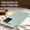 For Samsung Galaxy S25 Ultra 5G Smart View Window Leather Phone Case with Card Slot(Green)
