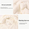 Hot and Cold Compress Facial Towel Face Mask,Style: Single Hole With Straps
