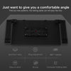 Portable 360 Degree Adjustable Foldable Aluminium Alloy Desk Stand with Double CPU Fans & Mouse Pad for Laptop / Notebook, Desk Size: 420mm x 260mm (Black)