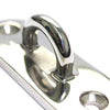 316 Stainless Steel Oval Boat Plate Seat Hand Rowing Boat Fixed Seat Accessories, Specification: 75mm