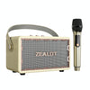 Zealot MT01M Retro Card Portable Wireless Bluetooth Speaker with Microphone(White)
