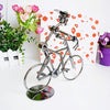 Q003 Metal Crafts Wrought Iron Bicycle Model Ornament(24 x 5 x 17cm)
