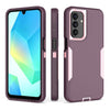 For Samsung Galaxy A16 5G / A26 5G Magnetic PC Hybrid TPU Phone Case(Purple Red+Pink)