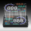 5.5" OBD2 HUD Head Up Display Car Speedometer - Colour LED Projector