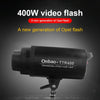 TRIOPO Oubao TTR400W Studio Flash with E27 150W Light Bulb