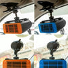 24V Multifunctional Heater For Car 360 Degree Rotating Car Heater, Style:Clip Model