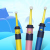 Children Cartoon Rotating Soft Hair Electric Toothbrush, Style:3-6 Years Old(Yellow)