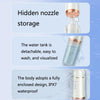 A9 Household Electric Portable Tooth Cleaner Oral Care Dental Floss Tooth Cleaning 1 Nozzle(White Gold)