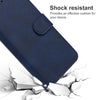 Leather Phone Case For Alcatel 3X (2020)(Blue)