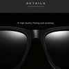 Men Retro Fashion Aluminum Magnesium Frame UV400 Polarized Sunglasses  (Demi Brown + Brown)
