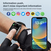 T12Pro 1.85-inch IP67 Waterproof Sports Health Monitoring Bluetooth Call Smart Watch(Black)