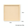 25x25x1.8cm Jewelry Tray Ring Square Empty Plate Earrings Necklace Jewelry Display Tray(Gray)