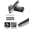 Swan 10 Holes Full-scale Bruce Harmonica Beginner Children Adult Students Playing Musical Instruments