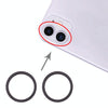 iPhone 11 Rear Camera Lens Protector (Black, 2-Pack)
