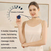 Home Electric Smart Cervical Spine Pulse Massager, Style: Heating Model(White)
