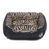 Warm Dog Bed, Large Black, 66x50x14cm - Cosy Pet Mat