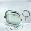 For Apple Beats Studio Buds / Buds+ Headphones Shape Clear Acrylic Headset Protective Case(Green)