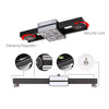 PULUZ Close-Up Shooting Desktop Fluid Drag Track Slider Aluminum Alloy Camera Video Stabilizer Rail with 1/4 inch Screw