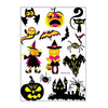 Halloween Fluorescent Children Water Transfer Sticker Cartoon Animal Tattoo Sticker(WSYG03)