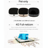 RF-V43 GPS Pet Tracker - 4G Waterproof Location Collar (Black)