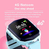 DF73 1.4 Inch 4G GPS Positioning Children Calling Watch With SOS Function(Black)