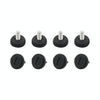 100 PCS Adjustable Foot Pad Furniture Screw Support Stub, M6x14