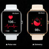 CY13 1.9 inch IPS Square Screen Smart Watch Supports Bluetooth Calls / Health Monitoring(Gold)