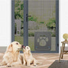 Lockable Pet Door with Flap, 42x37cm, Cats & Dogs