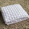 Soft Coral Fleece Pet Blanket, Dotted, Rose Red, Small (60x40cm)