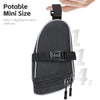 WEST BIKING Bicycle Saddle Tail Bag Portable Mini Tool Bag(Black)