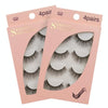 SHIDISHANGPIN 3D Mink False Eyelashes Naturally Thick Eyelashes(G105)