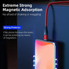 ENKAY 6-in-1 PD100W USB-A / Type-C to Type-C / 8 Pin / Micro USB Magnetic Fast Charging Cable, Cable Length:1m(Black)