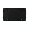 For North American Models Silicone License Plate Frame, Specification: 1pcs Black